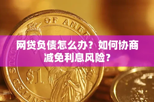 北京网贷负债怎么办？如何协商减免利息风险？