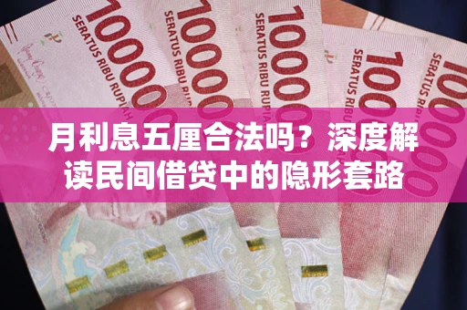 北京月利息五厘合法吗？深度解读民间借贷中的隐形套路