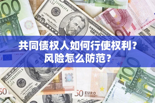 北京共同债权人如何行使权利？风险怎么防范？