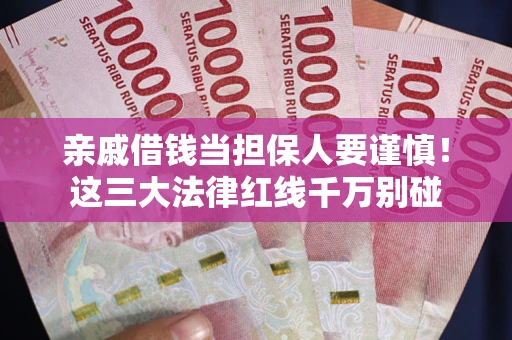 北京亲戚借钱当担保人要谨慎！这三大法律红线千万别碰