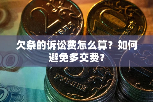 北京欠条的诉讼费怎么算？如何避免多交费？