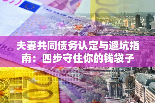 北京夫妻共同债务认定与避坑指南：四步守住你的钱袋子