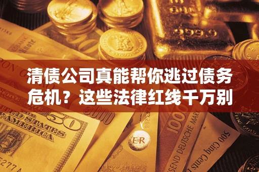 北京清债公司真能帮你逃过债务危机？这些法律红线千万别踩