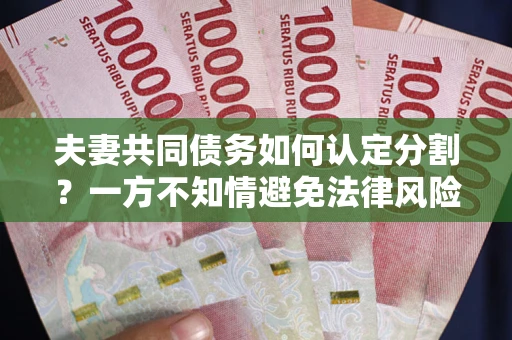 北京夫妻共同债务如何认定分割？一方不知情避免法律风险必看！
